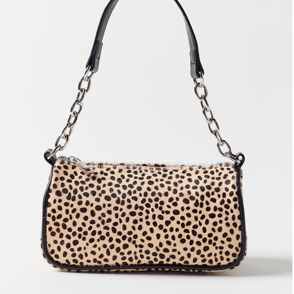 COPY - COPY - Animal Print Baguette Bag